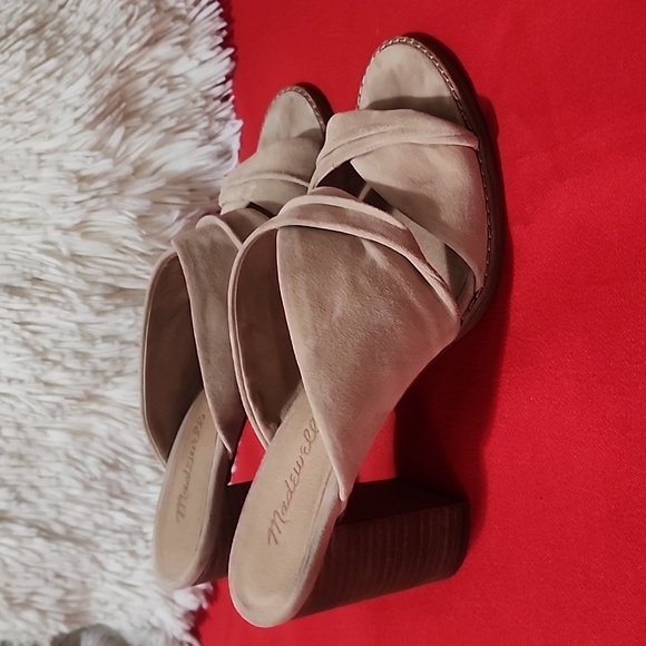 Madewell Alexandria Mule Tan Suede - Picture 4 of 11